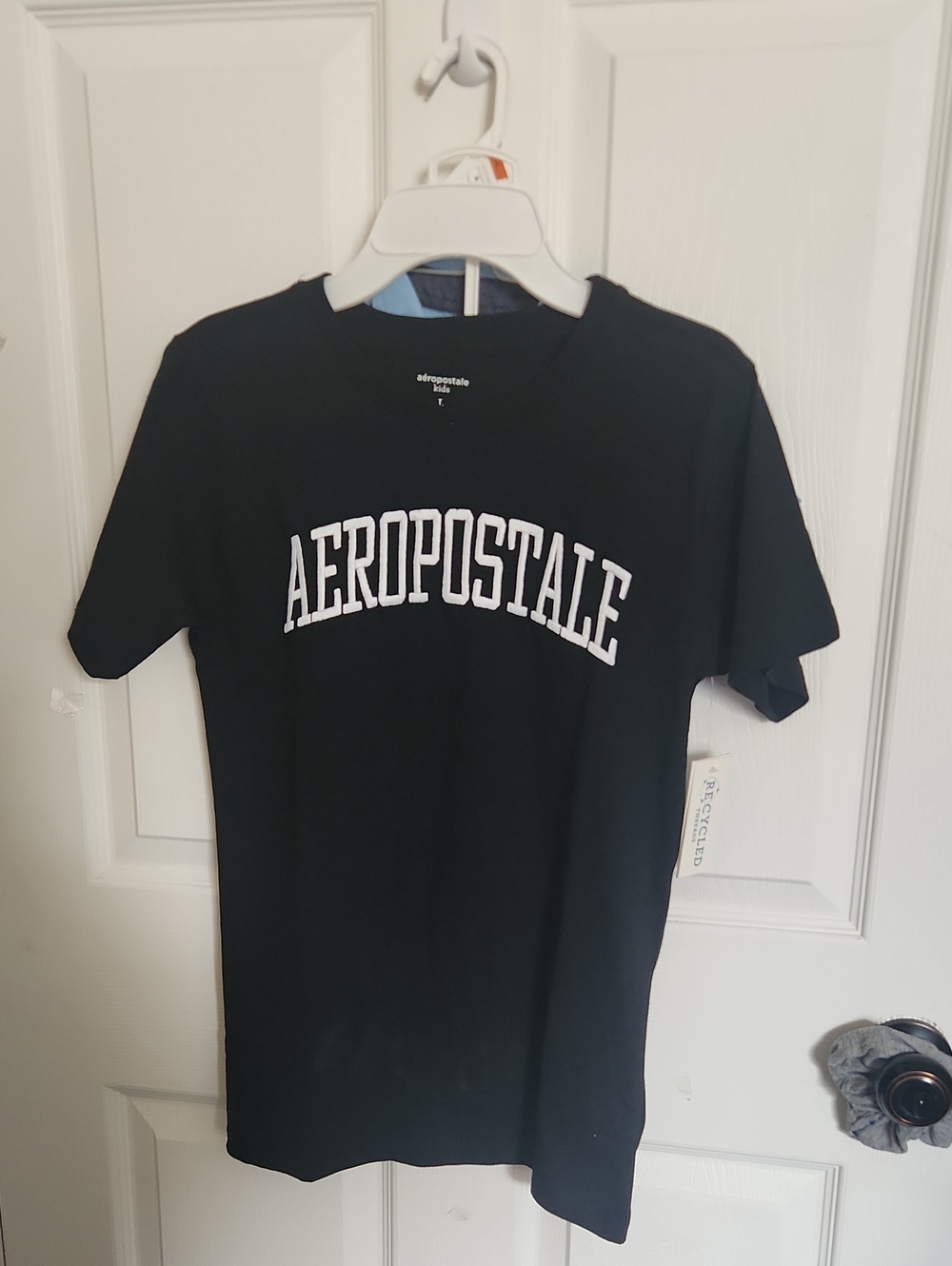 Aeropostale Kids Black Crew Neck Tee
